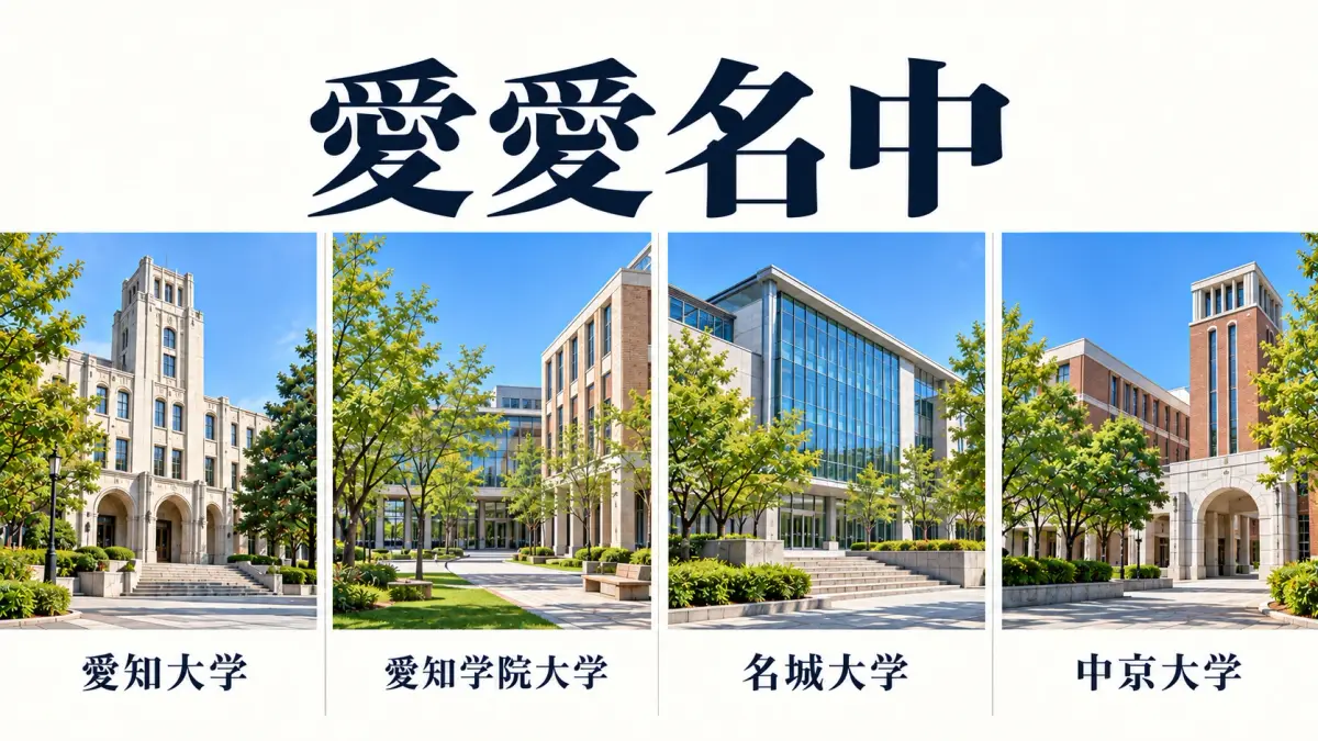 愛愛名中(愛知大学・愛知学院大学・名城大学・中京大学)