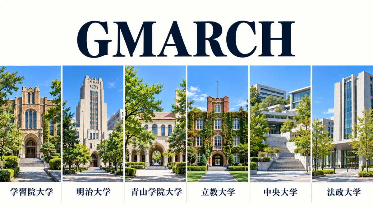 GMARCH(学習院大学・明治大学・青山学院大学・立教大学・中央大学・法政大学)